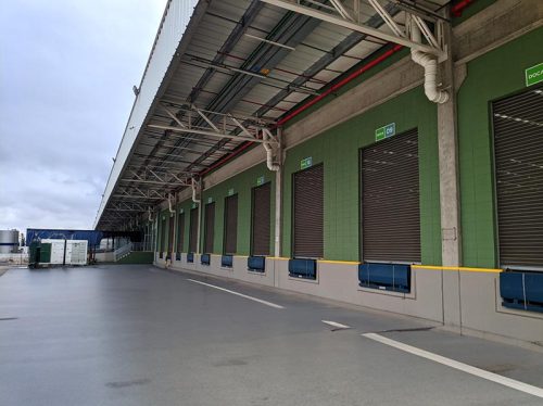 Portas de Enrolar Industrial Transvision